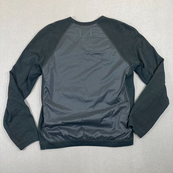 Reigning Champ Crewneck Sweatshirt Men' s Small Black Ripstop Terry Sweater - Picture 2 of 6